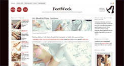 Desktop Screenshot of feetweek.com